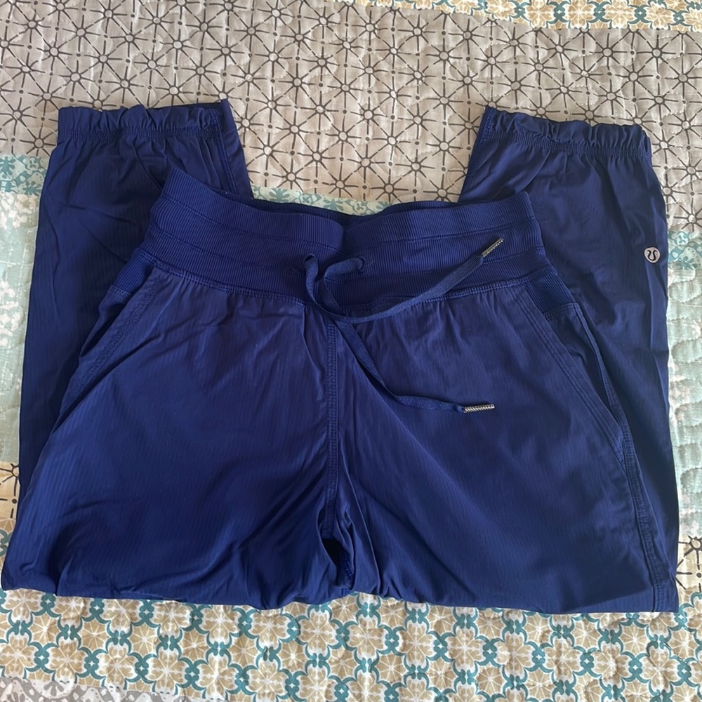 Lululemon High-Rise Cropped Joggers, Size 2